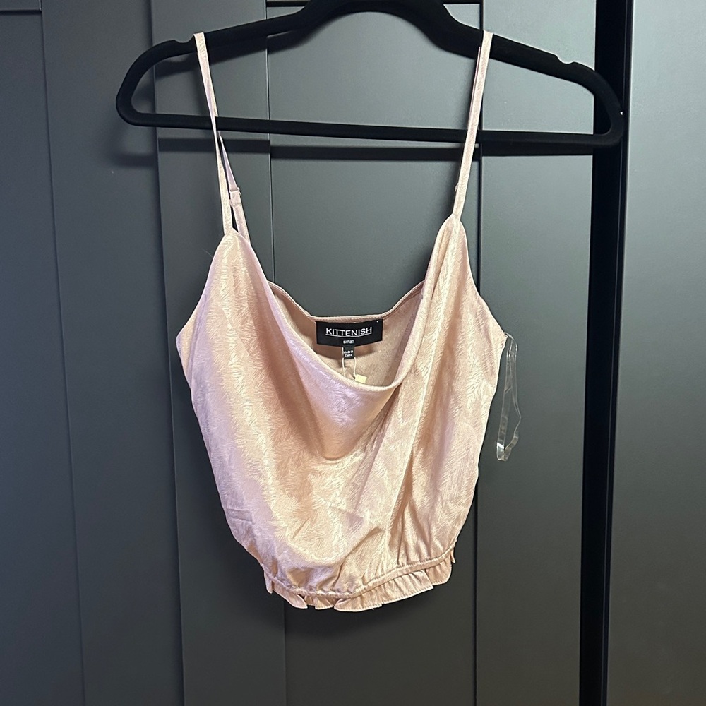 Kittenish Blush Camisole Top